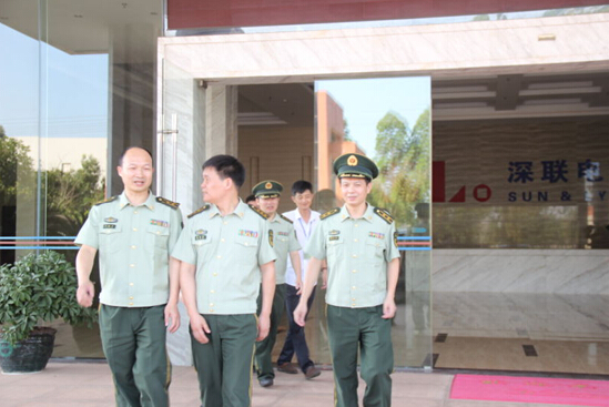 省消防總隊(duì)來(lái)訪贛州深聯(lián)線路板廠進(jìn)行安全稽查